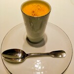 レストラン リューズ - かぼちゃ、リコッタチーズ