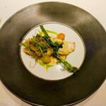 レストラン リューズ - ハタのポワレ