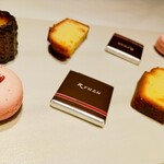 レストラン リューズ - オリジナルチョコレート、フランボワーズマカロン