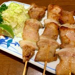 ろばた仁 - ぶたバラ串