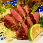 ろばた仁 - 山香牛ステーキ