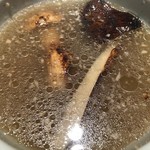 麺屋一燈 - 松茸の塩つけ麺