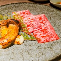 USHIGORO S. GINZA - 松茸とザブトンのすき焼き