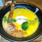 麺巧 潮 上野製麺所 - 鶏白湯そば