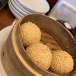 ラーメン かいすい - ゴマだんご