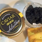 焼肉 はせ川 - トッピングたまごのキャビア