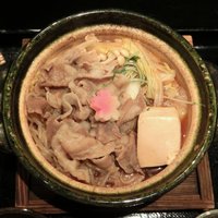 銀座 竹の庵 5丁目本店 - すきやき膳<限定15食> 1000円 の岩手岩中豚のすきやき