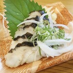 珍味堂 - うつぼタタキ 580円