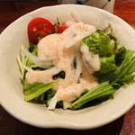 銀座 鮨 たじま - ランチサラダ