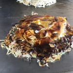 お好み焼き 新長 - そば肉玉