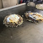 Okonomiyaki Sintyou - 玉子が半熟！