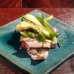 賛否両論 - 2012年3月　鰹の漬けと天然あさつき和え