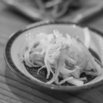 宝来家 - "紅白膾（あかとしろのなます）"＋"食用菊（もつてのほか）"