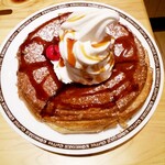 珈琲所コメダ珈琲店 - シロノワールプリン♡