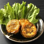 Kitokito - ナスの肉挟み揚げ