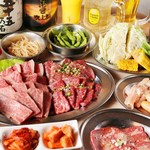 Mizu Be Yakiniku Mito Mito - 特選焼肉プラン（※90分飲み放題付）