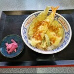 かつてん - 天丼ご飯少なめ