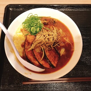 たまごカレーうどん カレタマ_1