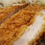 Katsu Gurume - 特大ロースカツ断面