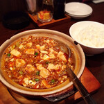 中国菜 秀 - （2019年4月中旬）
      四川風麻婆豆腐&ライス