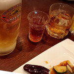 中国菜 秀 - （2019年11月上旬）
      ドリンクの趣向がバラバラ〜 (*ﾉ∀`*)