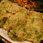 てぃーあんだ - アオサの天ぷら