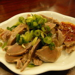 金国 - 砂肝。この赤いのが辛ウマ！！