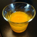 石葉 - 朝食①　みかんジュース