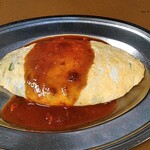亀の家食堂 - オムレツ(*‘ω‘ *)