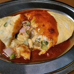 亀の家食堂 - 中はトロトロ～