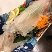 割烹 かじ 本店 - イカ姿造り