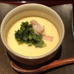 ろっかん - 蛤と海苔の茶碗蒸し