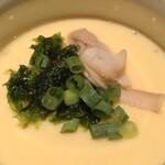 ろっかん - 蛤と海苔の茶碗蒸し