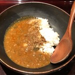 ろっかん - ビネガーカレー