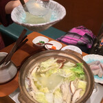 三代目 魚熊 - コラーゲンジュレ投入