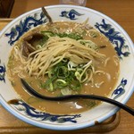 北海らーめん - ストレート中細麺