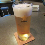 飯バー ぶぅ - 生ビール