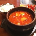 福亭 - スンドゥブチゲ鍋定食