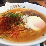 餃子の王将 - 温玉担々麺