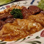 大野屋 - ホルモン盛り合わせ