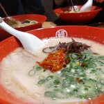 豚骨らーめん 福の軒 - ヽ(=´▽`=)ﾉ皆でラーメン。