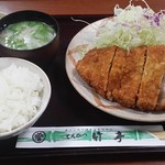 とんかつ 竹亭 田上店