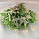 Shunjuu - シャラン鴨もも肉の香味サラダ