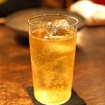 みかづき - JOHNNIE WALKER BLACK のダブルのハイボール　　３杯目