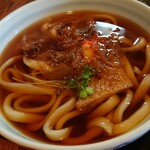 田舎屋 - うどん定食のうどん