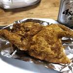 鳥久 - 半身揚げ（730円）