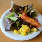 ビストロ レザン  - ミニサラダ付きます
