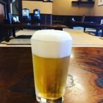 高橋家 - アサヒ熟撰小生ビール¥450