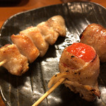 ささよし - ささよし(上ナンコツ、トマト巻き)