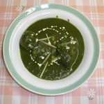 インド･パキスタン料理 ホット・スプーン - チキンサグ（チキンとほうれん草のカレー・日替わり）
